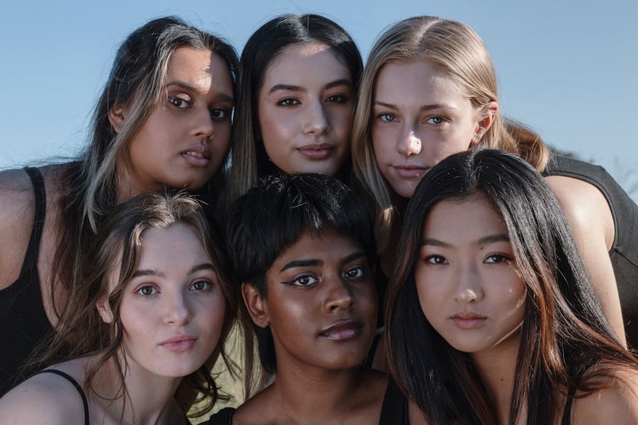 diverse skin tones